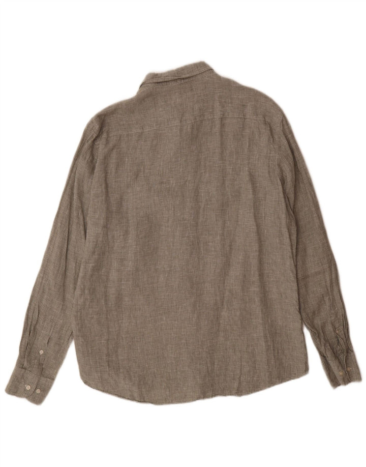 Cămașă Massimo Dutti pentru bărbați, XL, verde Houndstooth