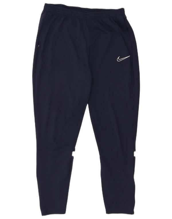 Pantaloni de trening Nike Dri Fit pentru bărbați, mari, albastru, poliester
