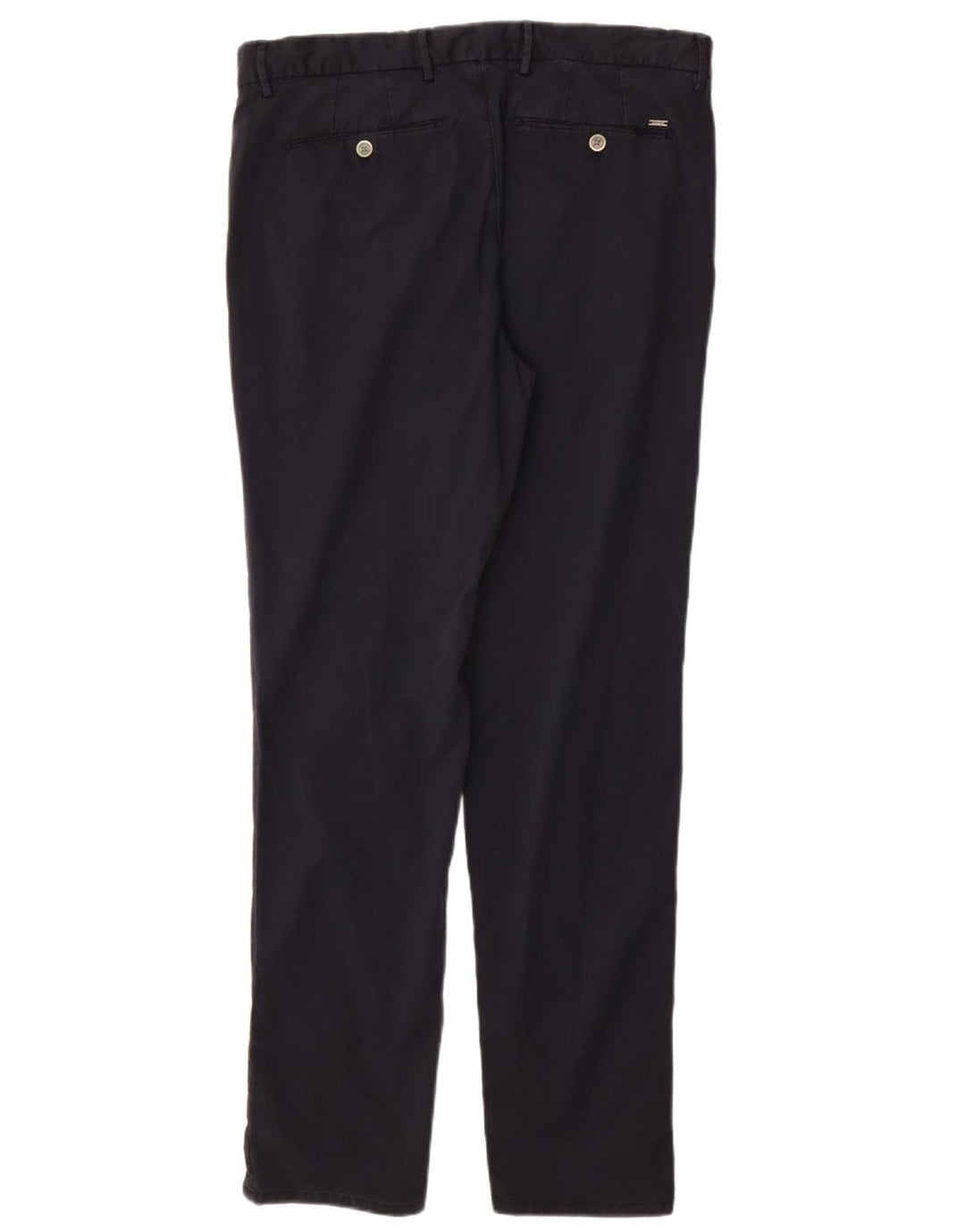 MASSIMO DUTTI Pantaloni Chino Slim Fit pentru bărbați EU 44 Large W34 L32 Bleumarin