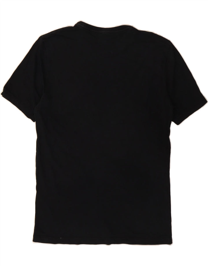 REISS Tricou Bărbați Top Mic Negru Bumbac