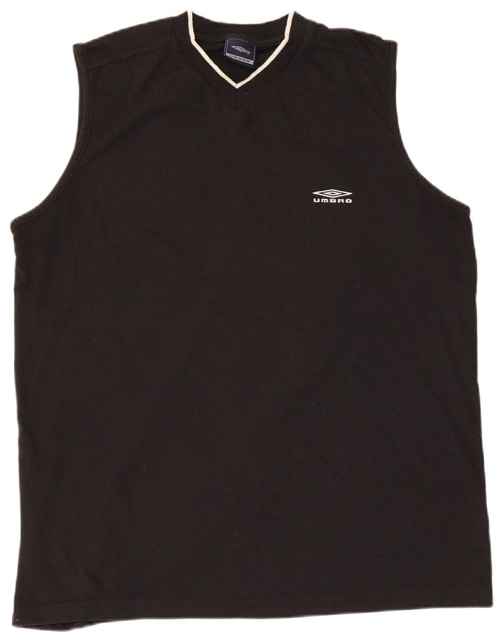 Umbro Vest Vest Top XL Negru Poliester Sport