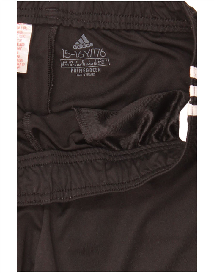 Pantaloni scurți sport Adidas pentru băieți 15-16 ani, negru