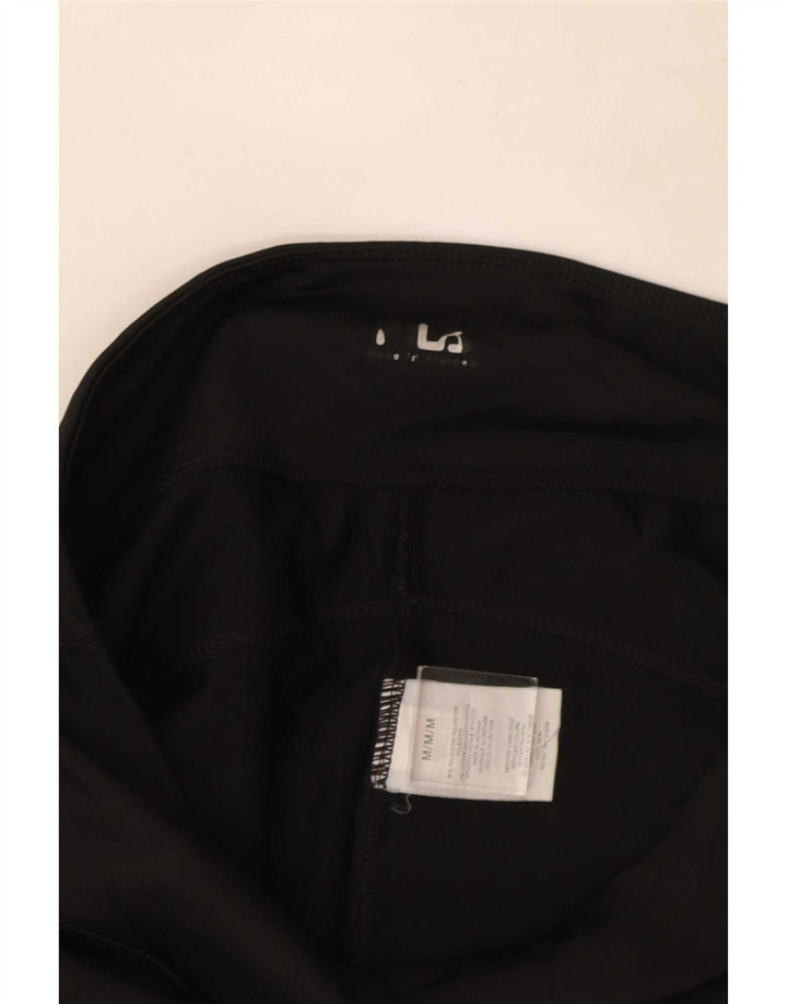 Pantaloni de trening Fila pentru femei UK 12 Poliester mediu negru