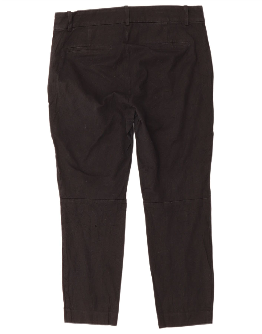Pantaloni tăiați pentru femei J. Crew Winnie US 10 Large W32 L24 Bumbac negru