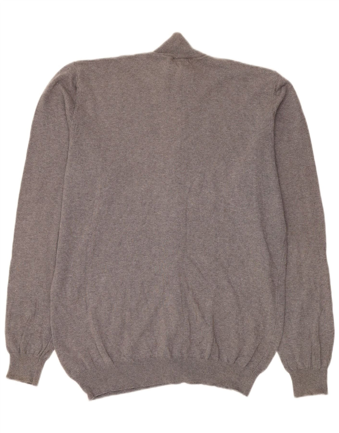 Pulover cardigan pentru bărbați Sergio Tacchini, bumbac gri mediu