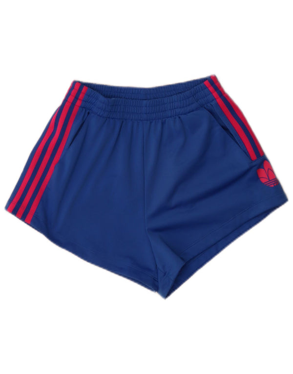 Pantaloni scurți sport pentru damă Adidas Graphic Loose Fit UK 8 XS Blue Sports