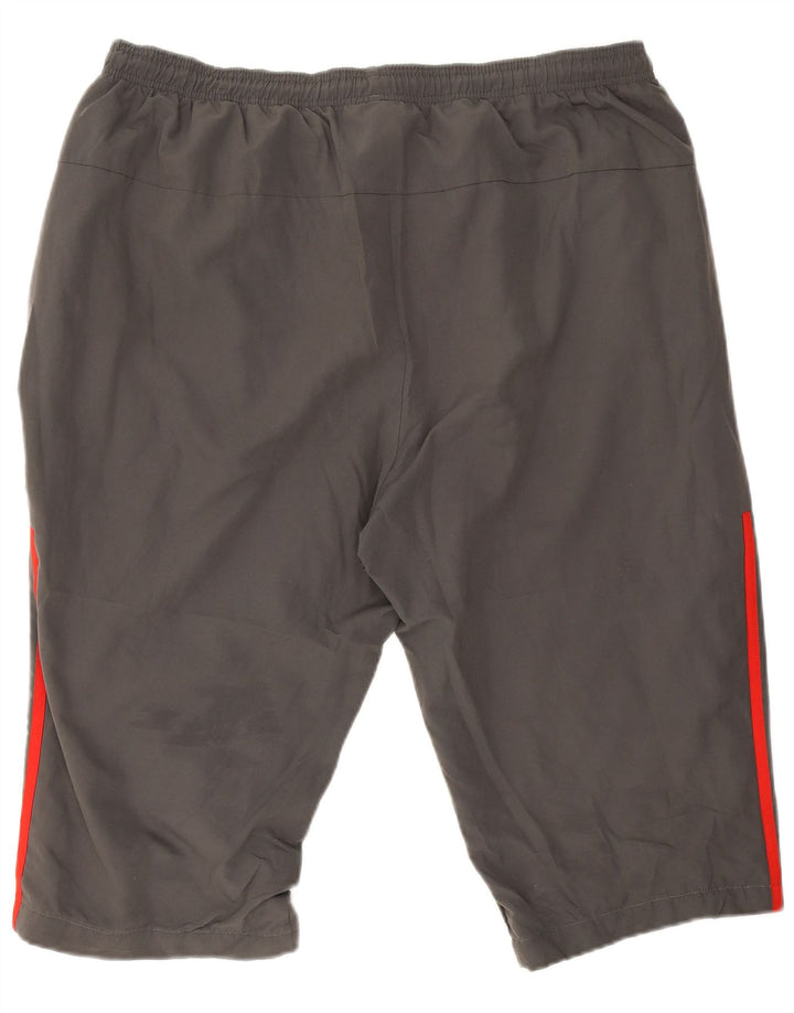 Pantaloni scurți sport pentru bărbați Adidas 2XL poliester gri