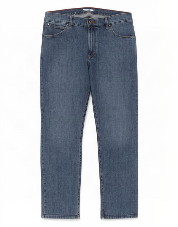 Blugi slim pentru bărbați Wrangler W36 L32 Bumbac albastru