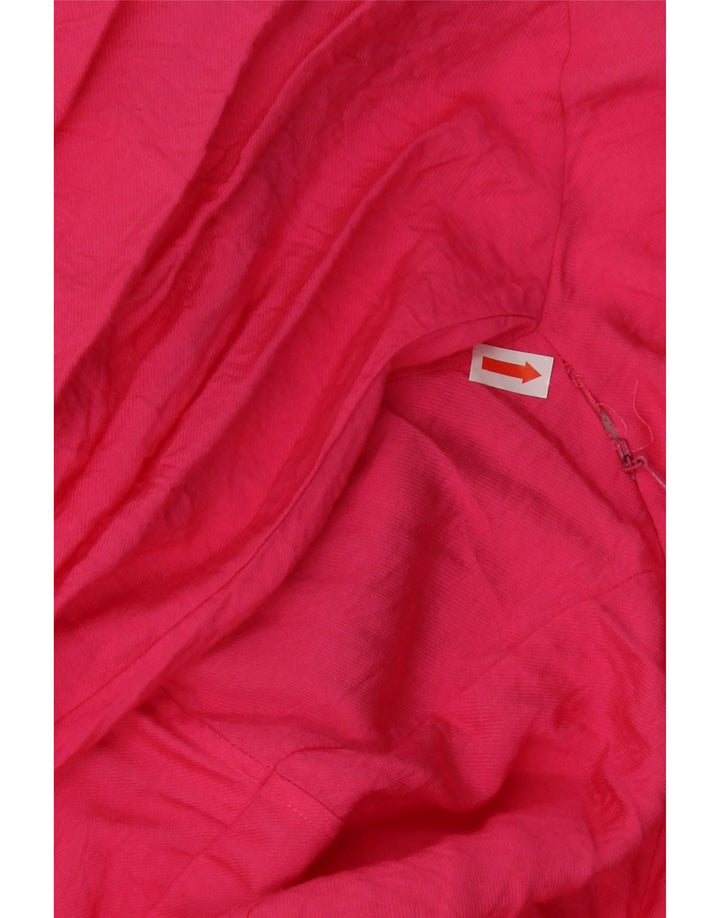 Rochie în formă de A pentru femei Zara UK 14, mare, roz, viscoză