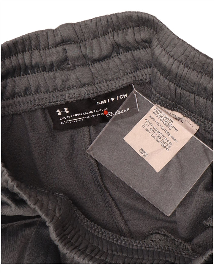Pantaloni de trening Under Armour pentru bărbați Cold Gear Pantaloni de jogging mici, gri