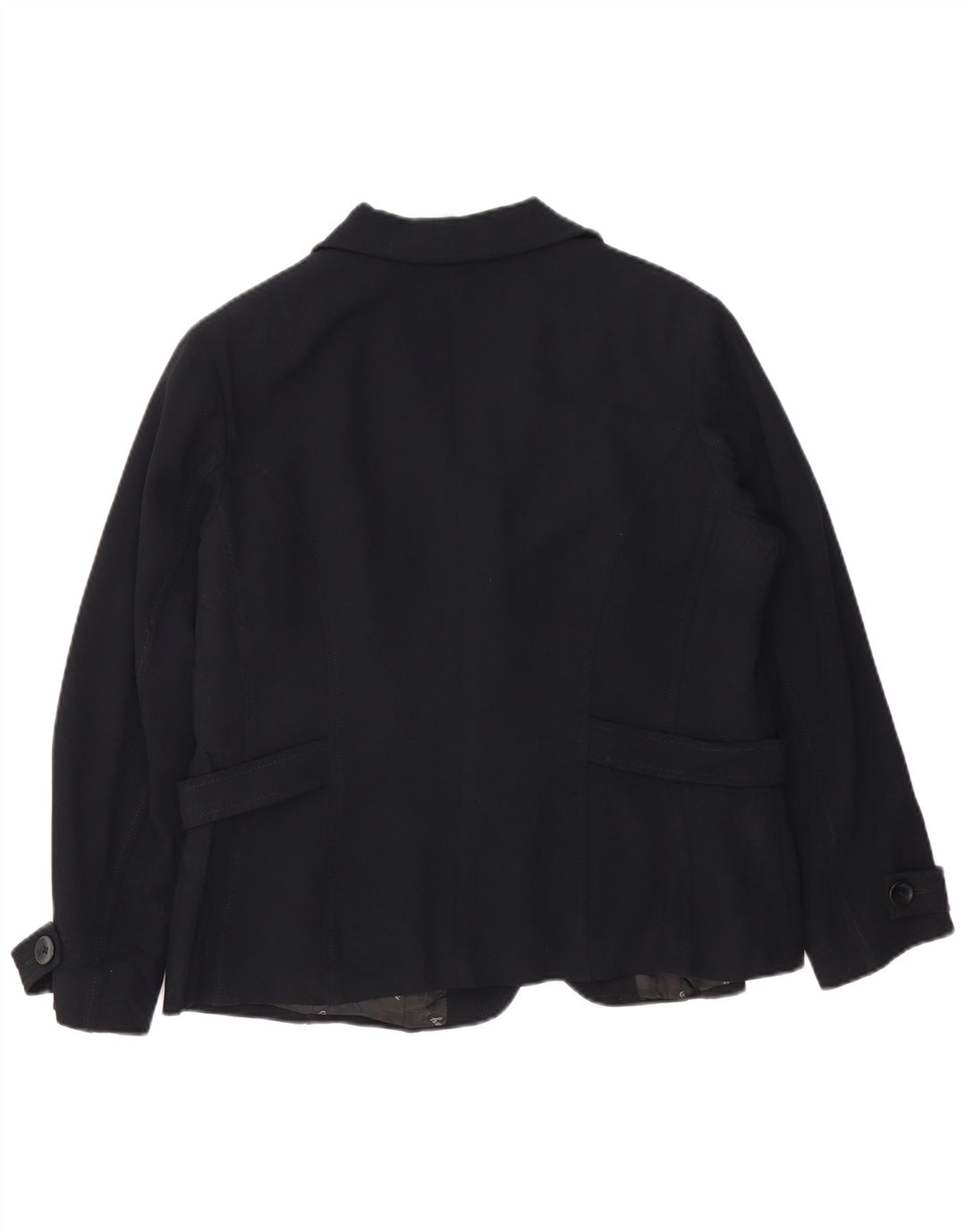 Jachetă Liu Jo pentru femei cu 2 nasturi IT 52 2XL Acetat negru