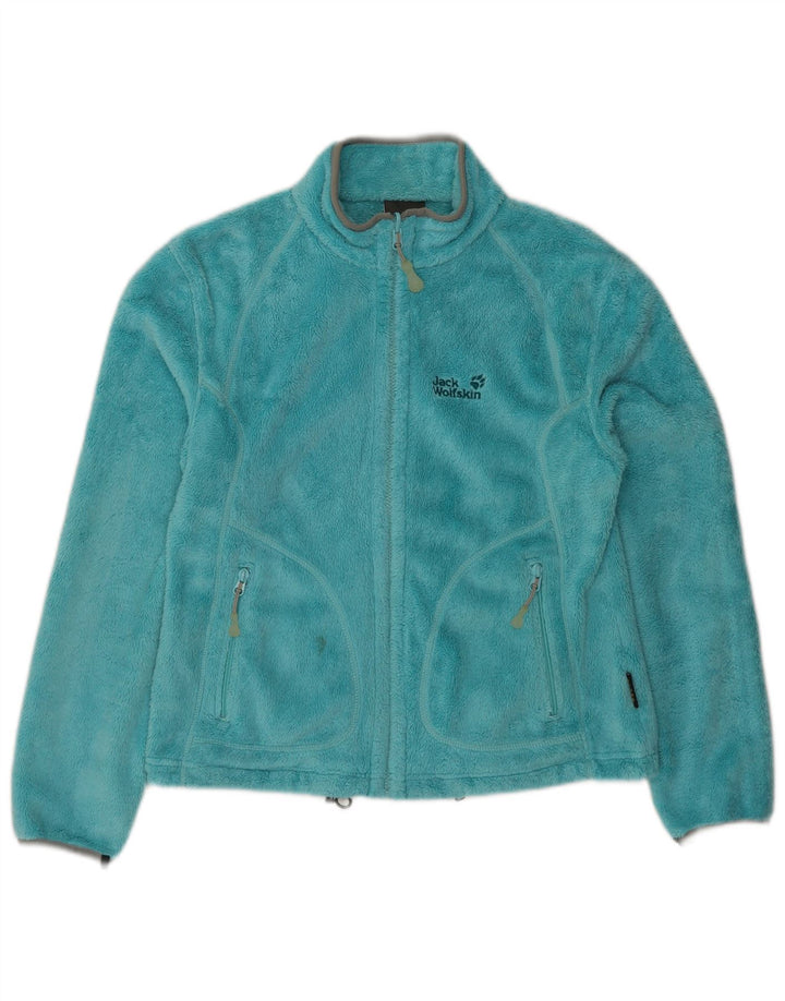 Jack Wolfskin Jachetă polară pentru femei UK 14 Poliester albastru mediu