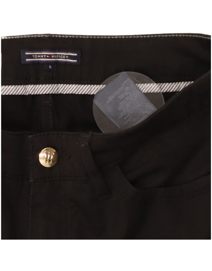 TOMMY HILFIGER Pantaloni casual Milan RW pentru femei US 6 Medium W28 L27 Negru