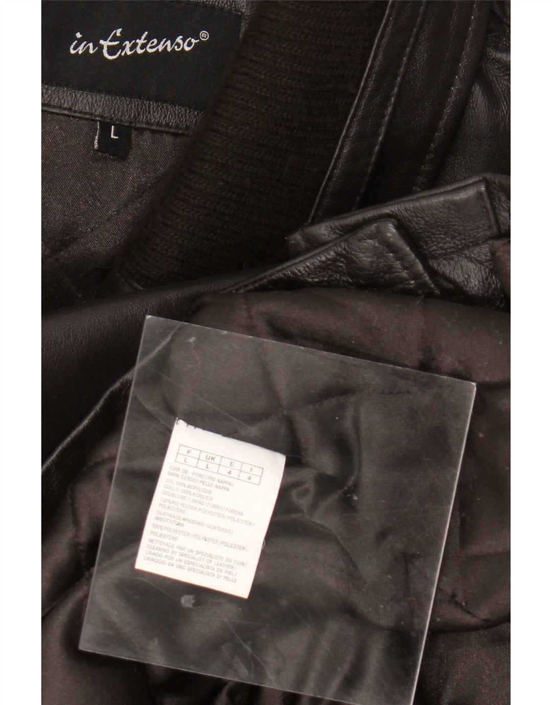 In jachetă de piele pentru bărbați Extenso UK 40 Large Brown