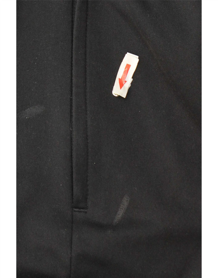 Pantaloni de trening Adidas pentru bărbați, poliester mediu negru