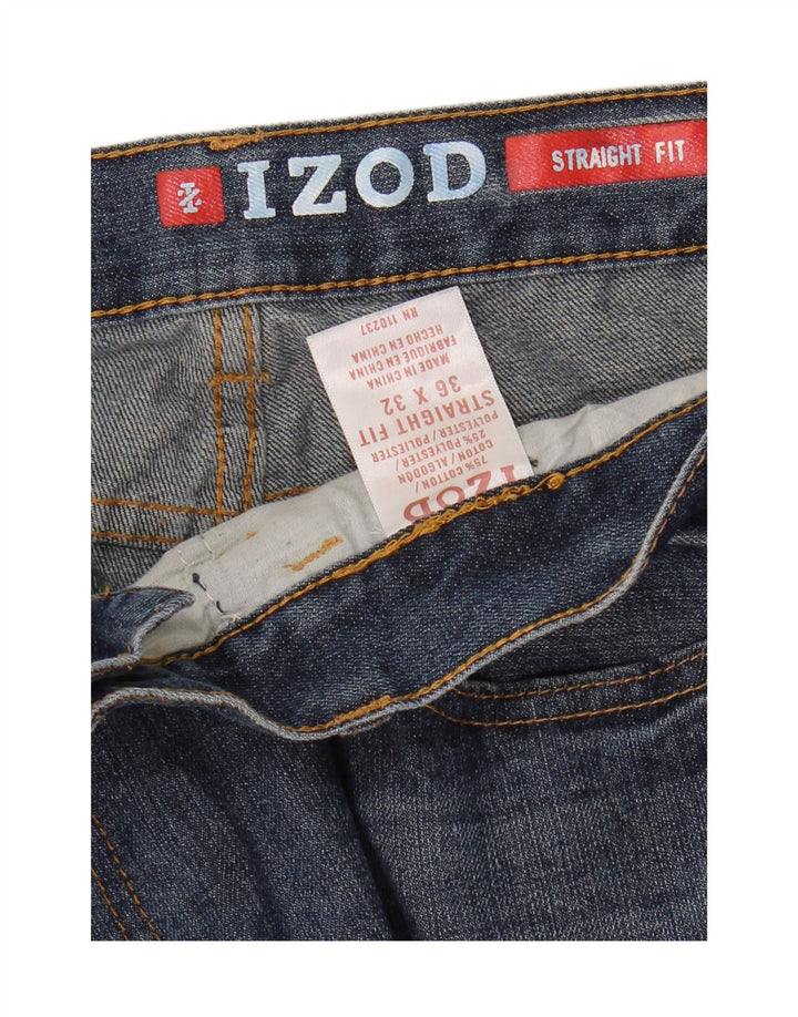 Blugi Izod Bărbați Drepți W36 L32 Bumbac Albastru