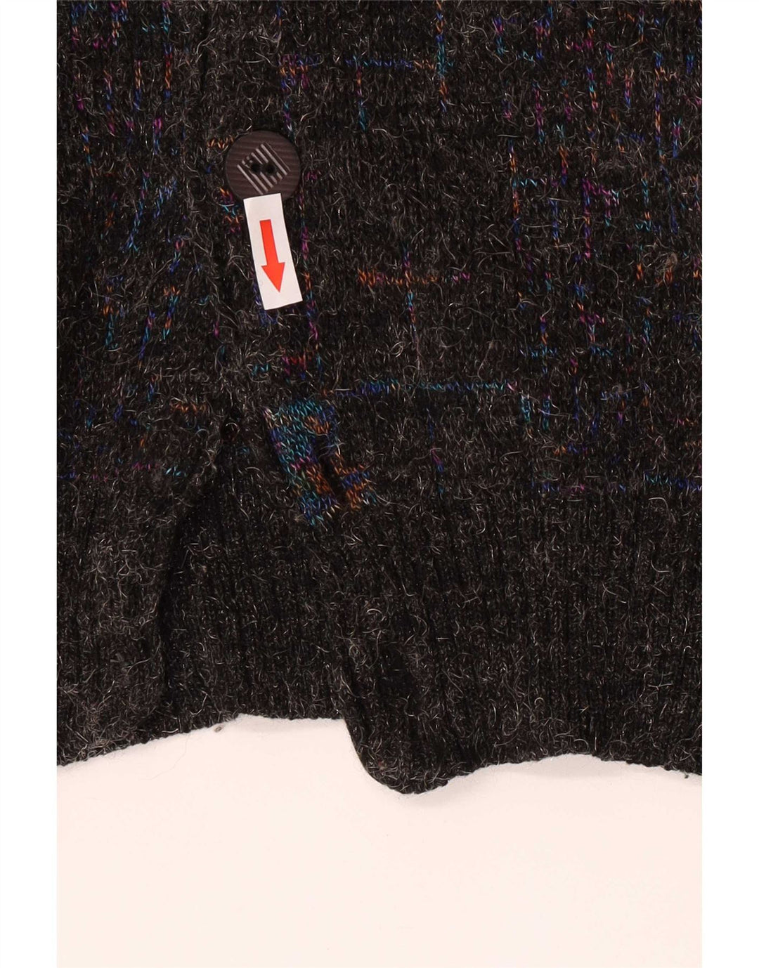 Vintage Mens Cardigan Pulover Maro Maro Geometric