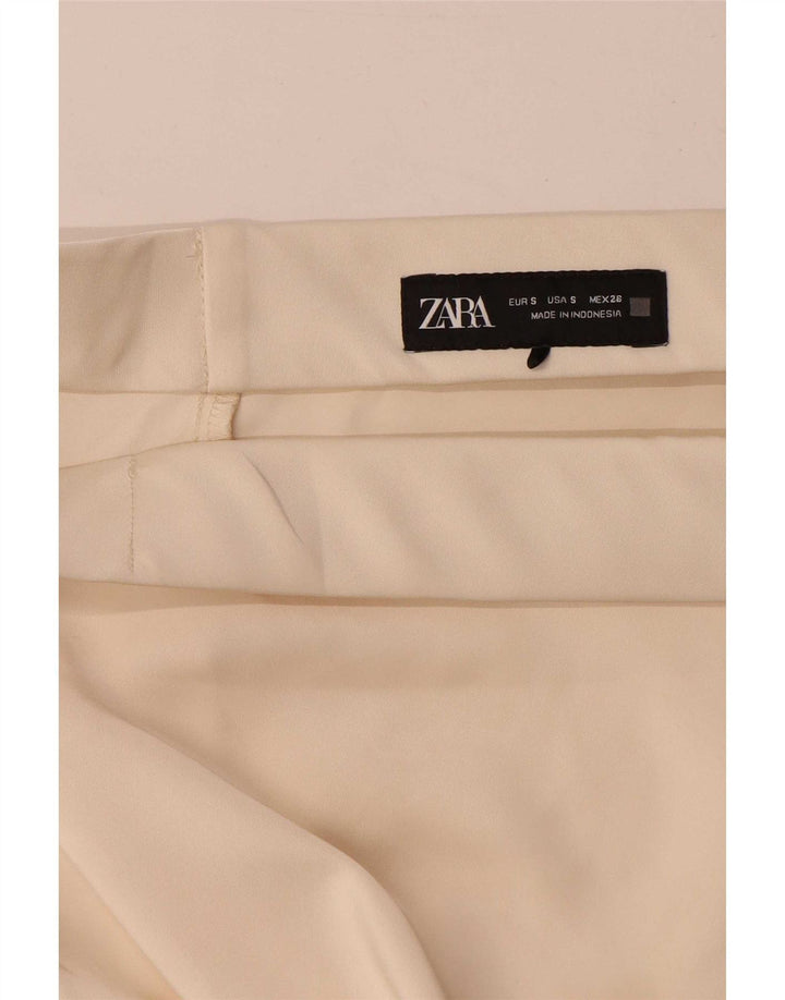 Fusta Maxi Femei Zara Mică W26 Bej Poliester