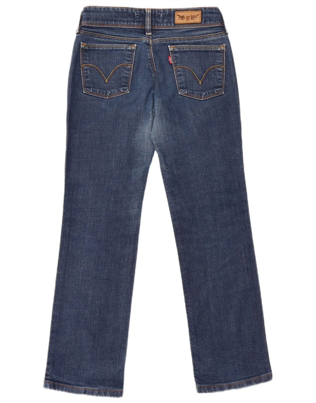 Blugi drepti 570 pentru femei Levi's W28 L28 Bumbac albastru