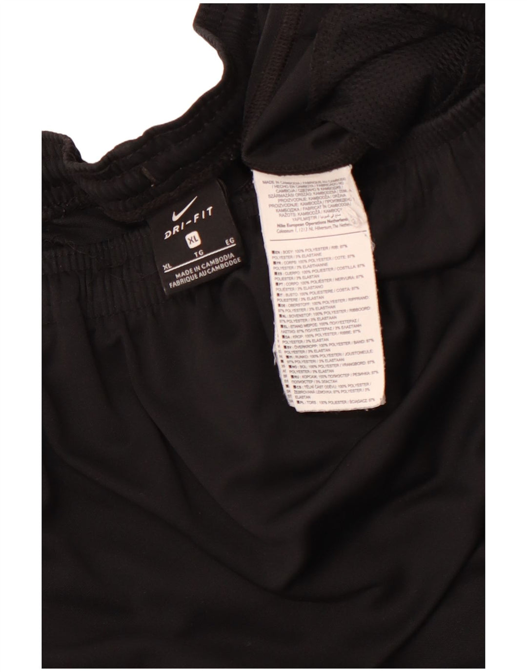 Pantaloni de trening pentru bărbați NIKE XL poliester negru