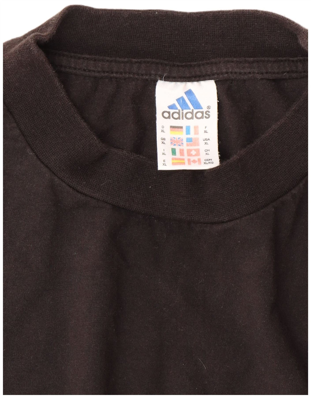Tricou pentru bărbați Adidas Top XL bumbac negru