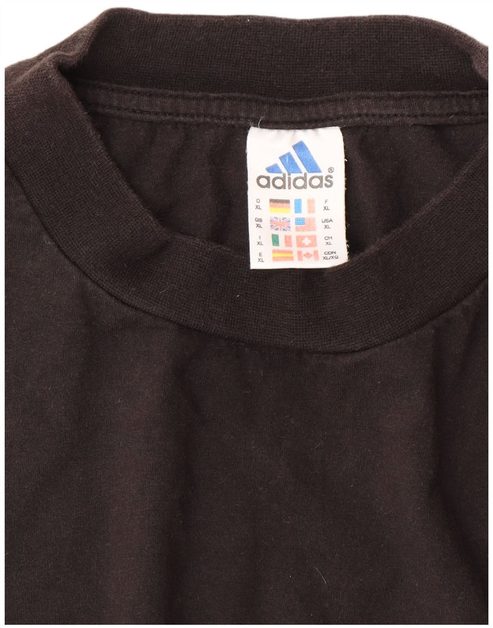 Tricou pentru bărbați Adidas Top XL bumbac negru