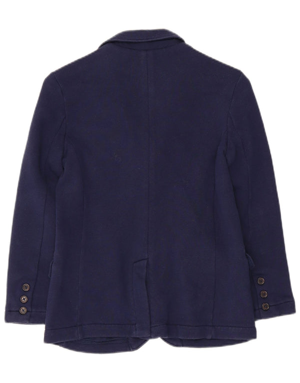 Jachetă Polo Ralph Lauren pentru băieți, cu 2 nasturi, 6-7 ani, bumbac bleumarin