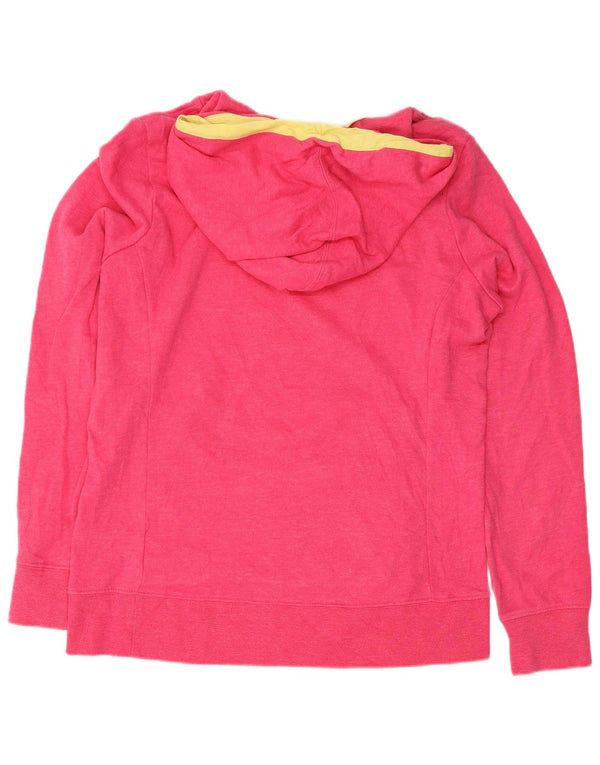 Pulover cu glugă grafic pentru femei The North Face UK 12 Medium Pink Sports