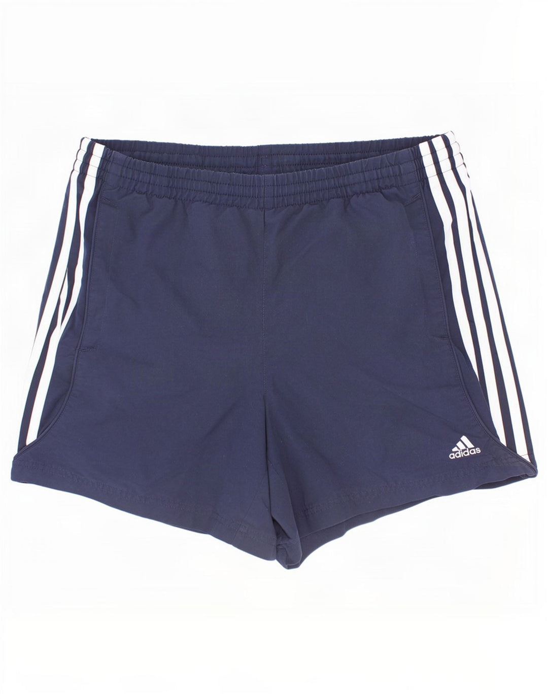 Pantaloni scurți sport pentru băieți Adidas 15-16 ani, bleumarin, poliester