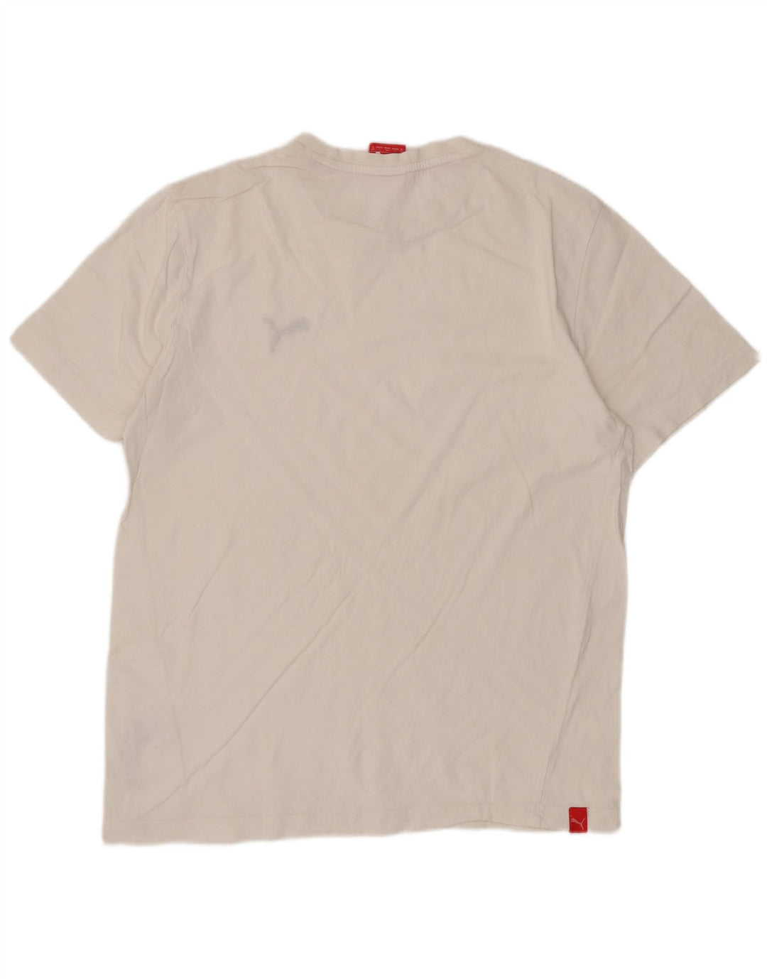 Tricou pentru bărbați Puma Top mic din bumbac alb
