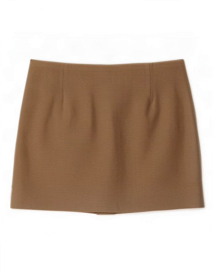 Fusta Mini Zara Femei XS W24 Bej
