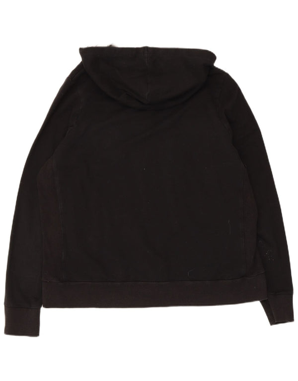 Pulover pentru femei Marks & Spencer, cu fermoar, bumbac negru UK 20 2XL
