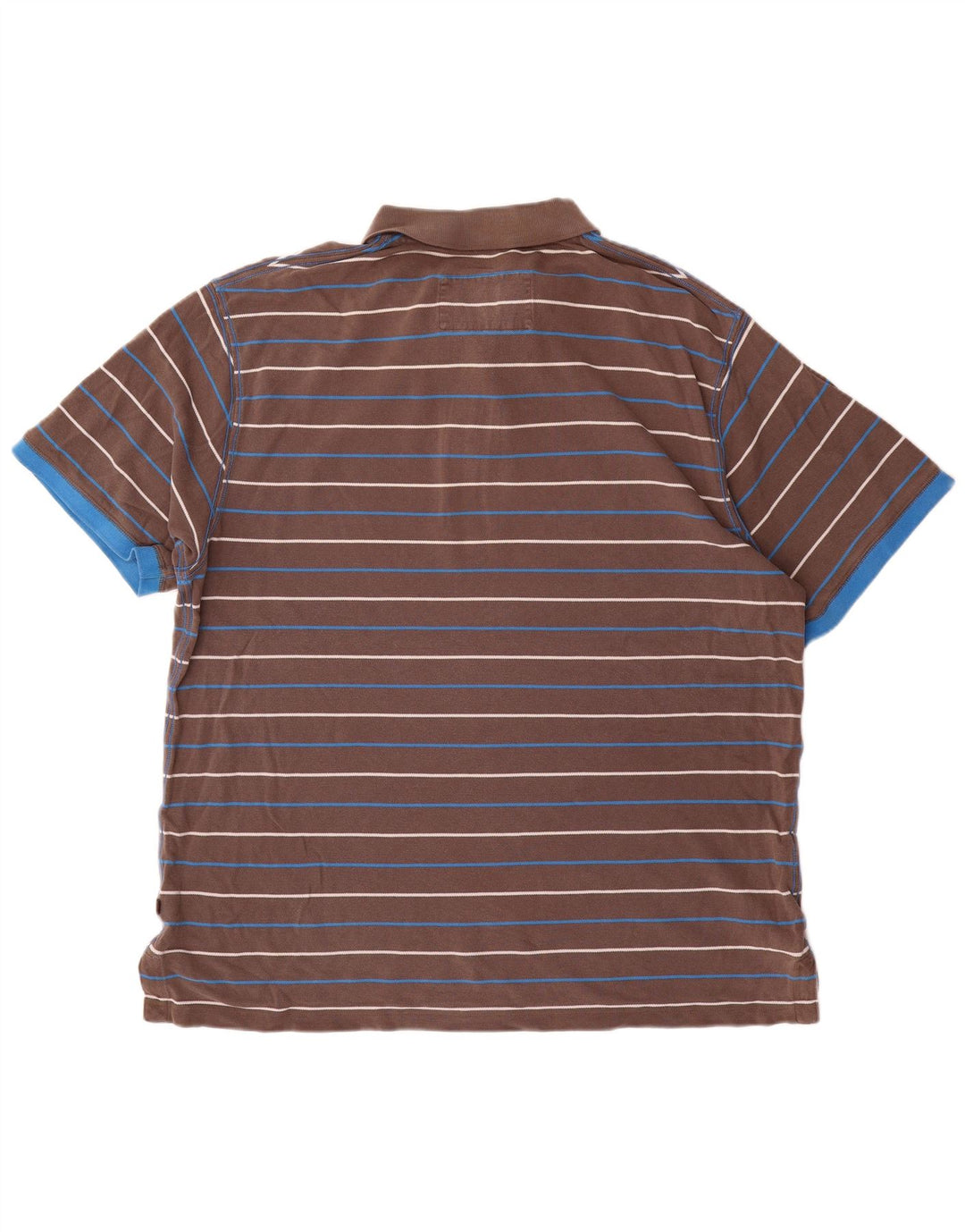 Tricou polo Boden pentru bărbați 2XL, bumbac cu dungi gri