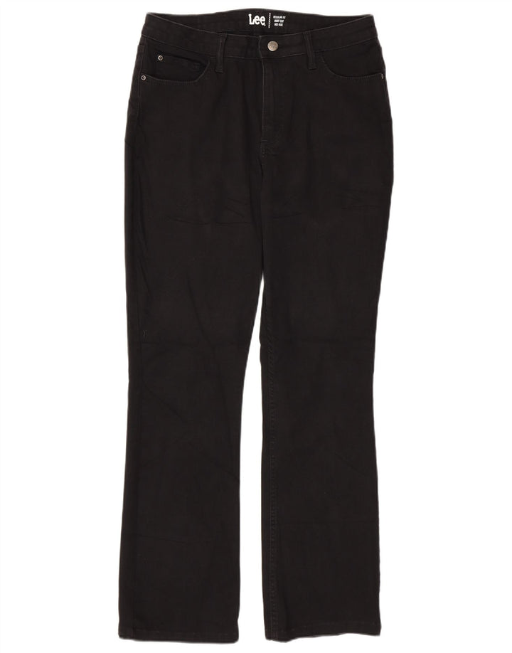 Blugi LEE pentru femei cu talie mijlocie, cu talie regulata, cu bootcut W32 L30 negri