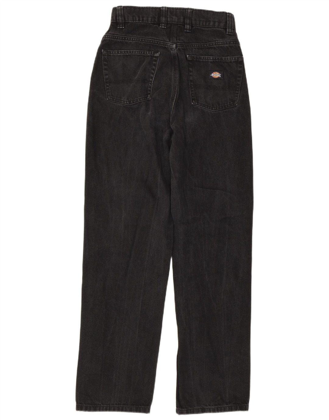 DICKIES Blugi drepti pentru femei W27 L30 bumbac negru