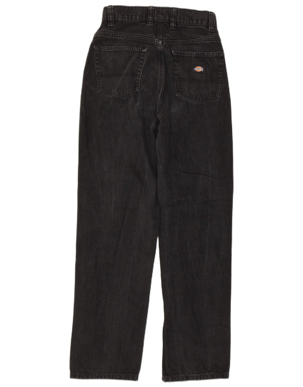 DICKIES Blugi drepti pentru femei W27 L30 bumbac negru