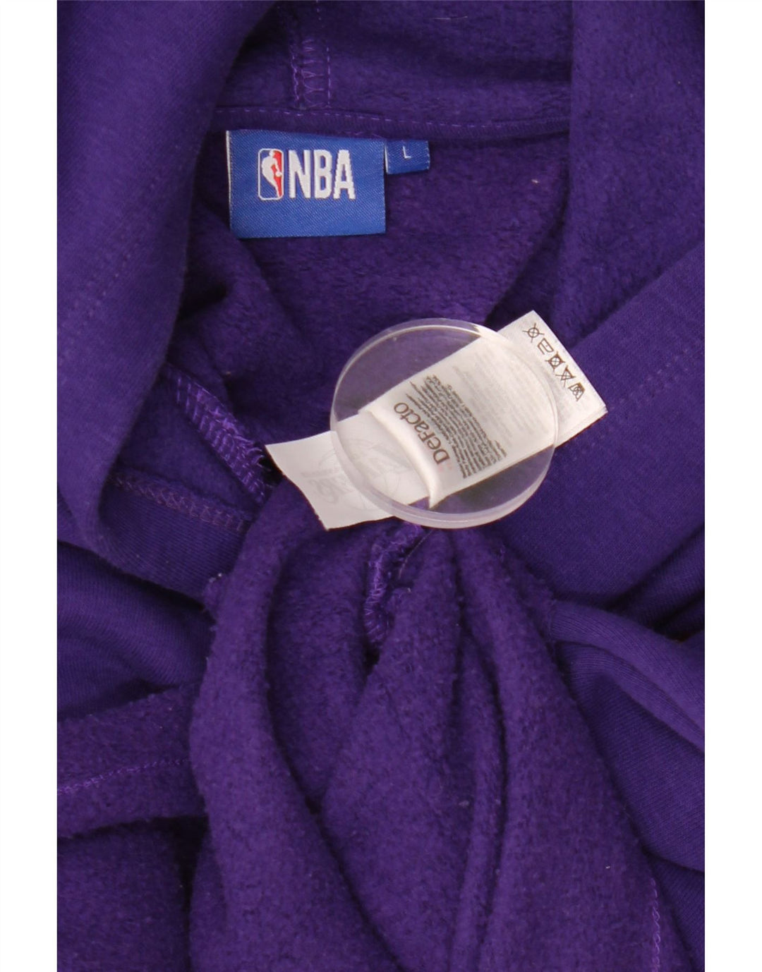 Pulover supradimensionat NBA pentru femei Los Angeles Lakers Marea Britanie 16 Violet mare