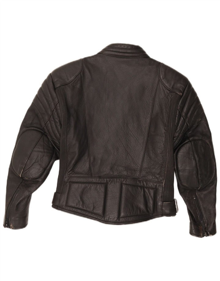 Jachetă Racer din piele pentru femei RABERG IT 38 XS negru