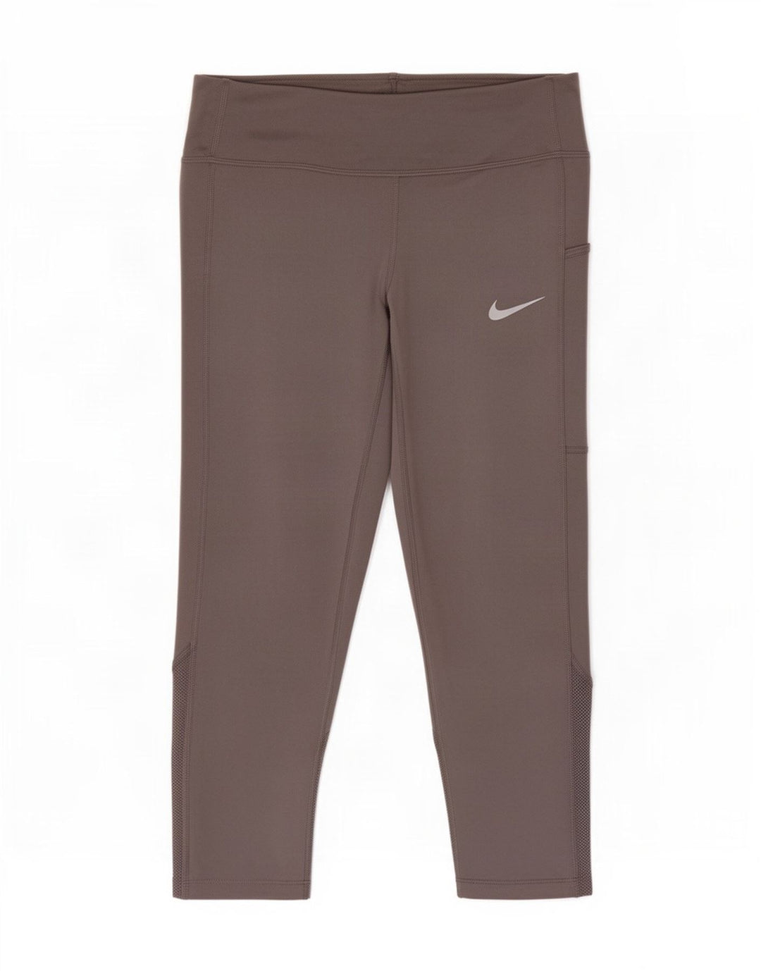 Leggings capri Nike Dri Fit pentru femei UK 10, gri mic