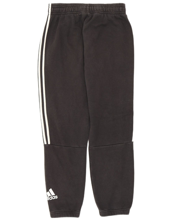Pantaloni de trening pentru bărbați Adidas Pantaloni de jogging, mari, negru, bumbac