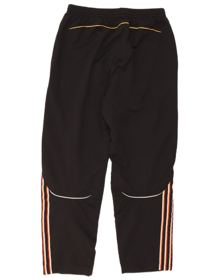 Pantaloni de trening ADIDAS pentru bărbați UK 42/44 Large W36 L30 Poliester negru
