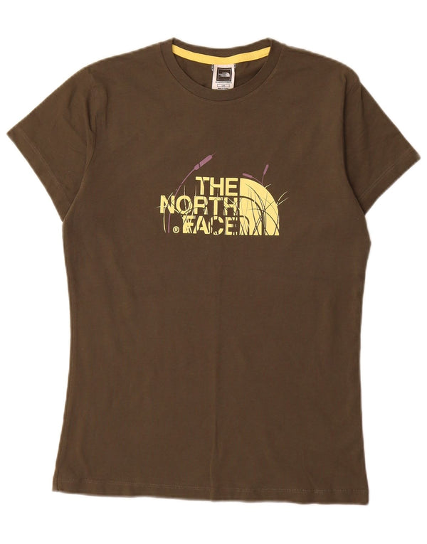 Tricou grafic The North Face pentru femei Top UK 16 Large Khaki Cotton