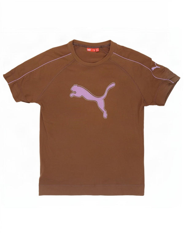 Tricou grafic Puma pentru bărbați Top Medium Brown