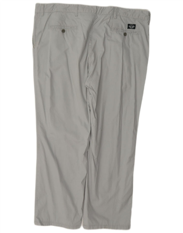 Pantaloni chino pentru bărbați Dockers Pegged W42 L29 gri
