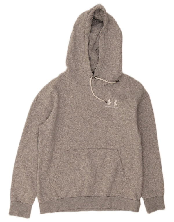 Pulover supradimensionat pentru femei Under Armour UK 6 XS, bumbac cu pete gri