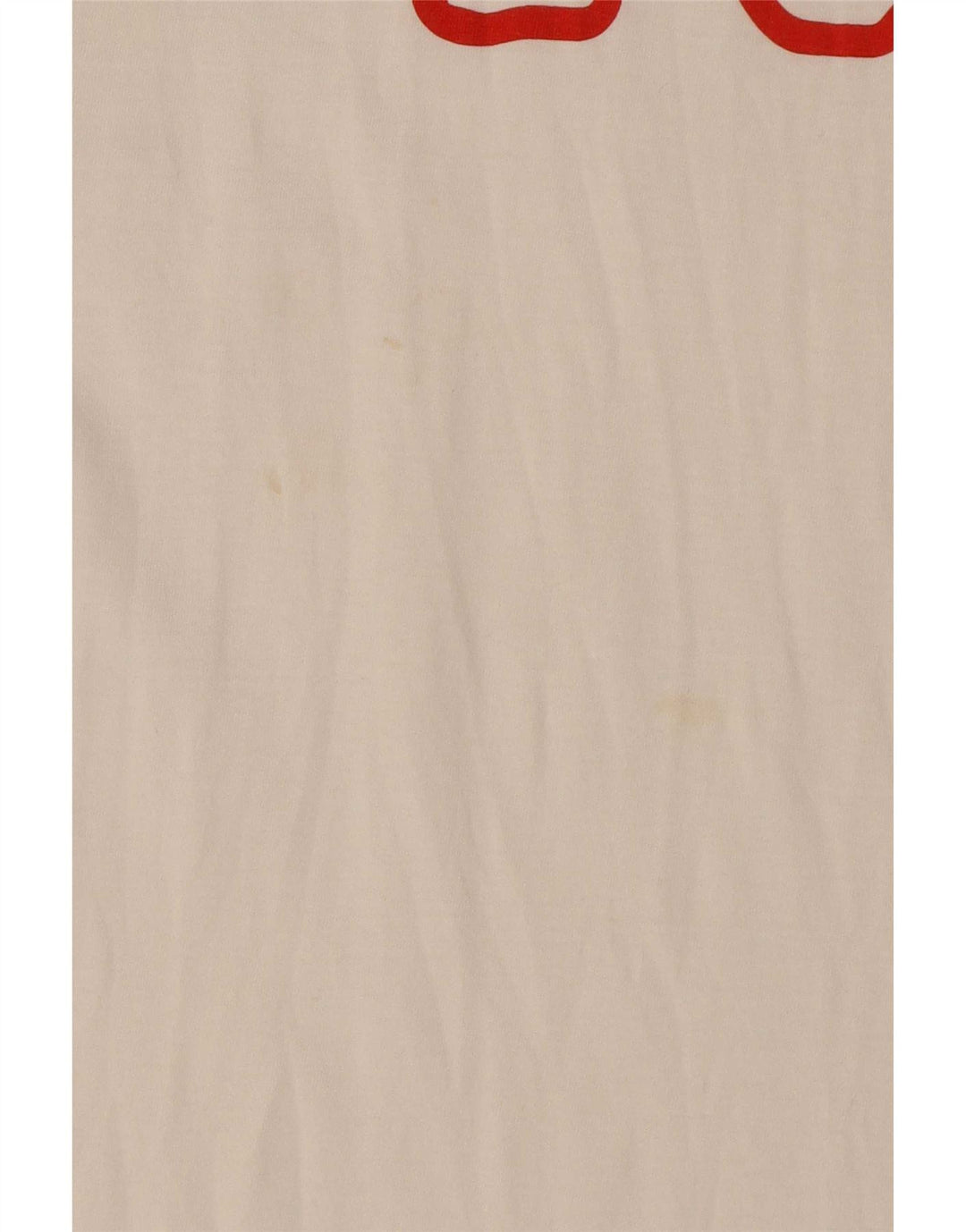 Tricou grafic pentru bărbați Kappa Top mare din bumbac alb