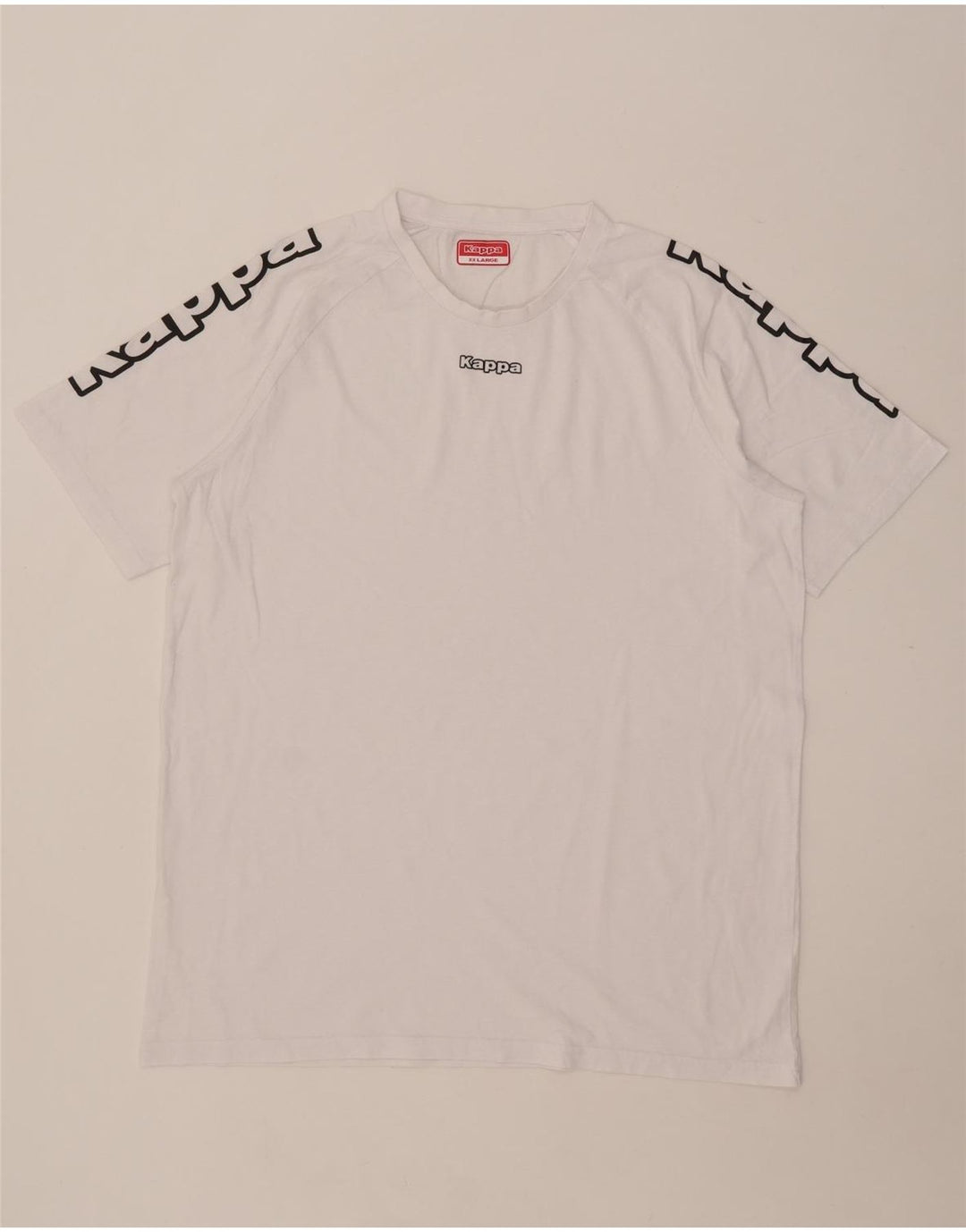 Tricou grafic pentru bărbați Kappa Top 2XL Alb