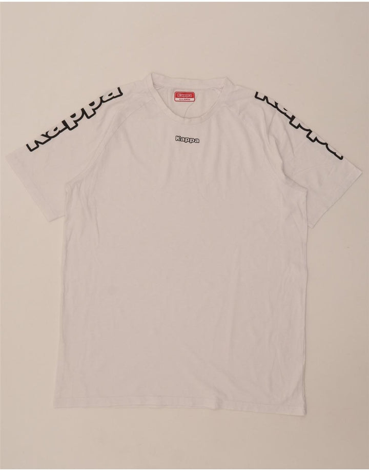 Tricou grafic pentru bărbați Kappa Top 2XL Alb