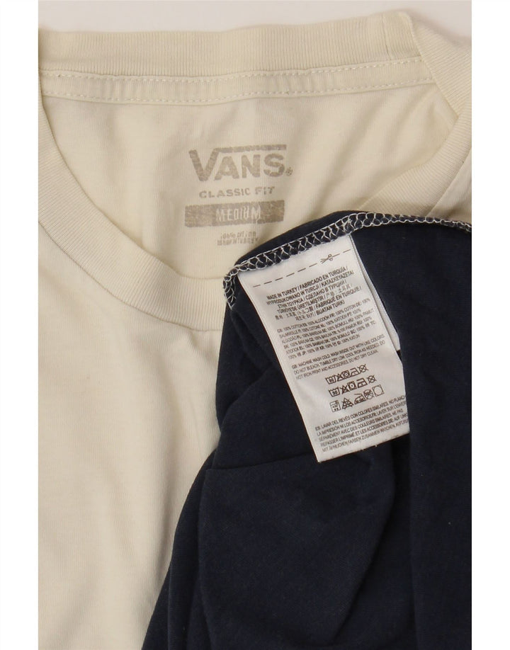 Tricou VANS Classic Fit pentru bărbați Top Medium White Colorblock