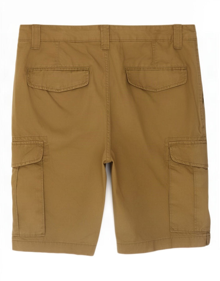 Pantaloni scurți cargo pentru bărbați Marks & Spencer W32, bumbac mediu kaki